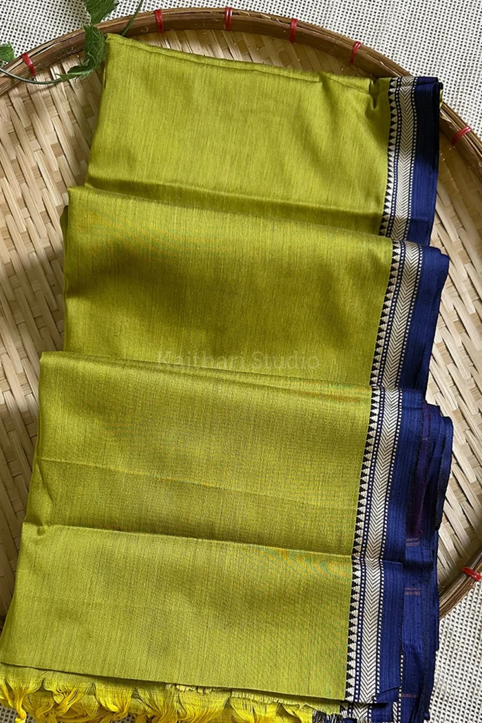 Narayanpet small border - Mint green - <span>KS025</span>
